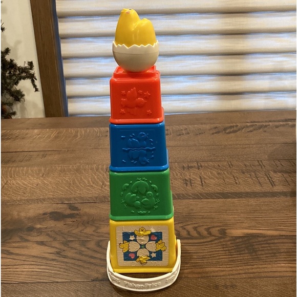 Vintage FISHER-PRICE #1007 1986 Nesting Boxes - Picture 5 of 6